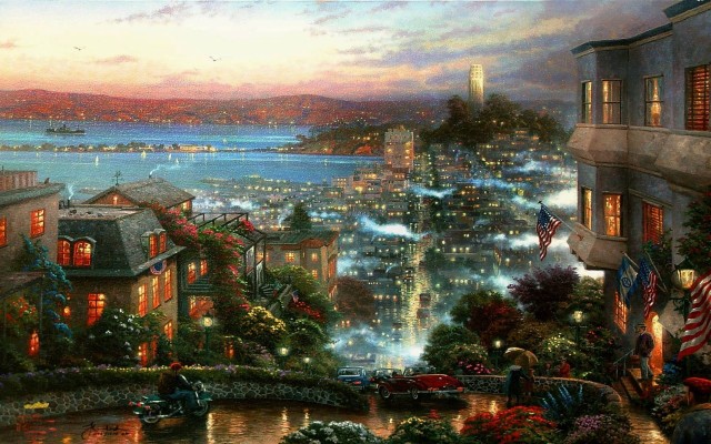 [ Thomas Kinkade Halloween ] Amazon Com Thomas Kinkade - Thomas Kinkade