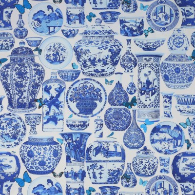 Blue And White China Fabric - 2500x2500 Wallpaper - teahub.io