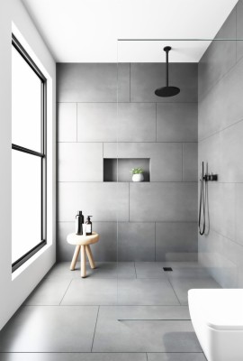 Evolution Matt Natural Light Grey Floor Tiles Tile - Light Grey ...