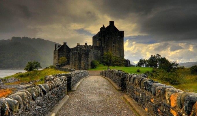 Wallpaper Scottish Stag, Isle Of Skye, Scotland, Uk