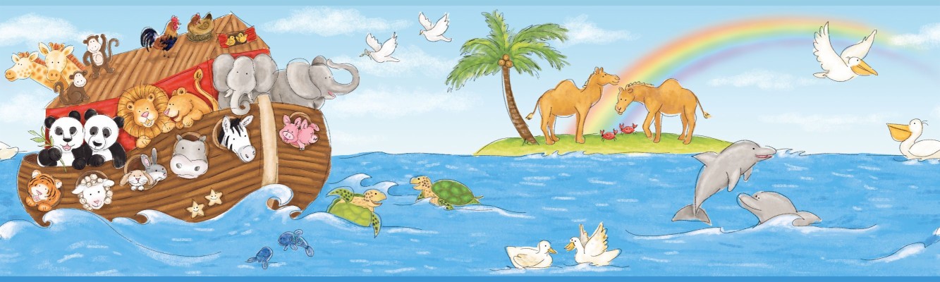 Noah's Ark Border - 1000x750 Wallpaper - Teahub.io