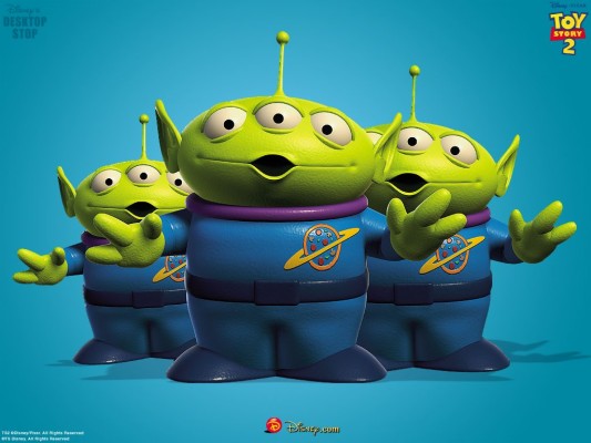 download little green men toy story