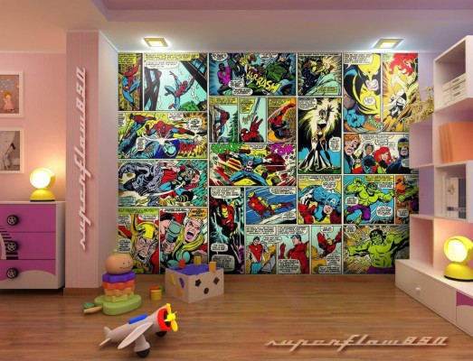 Hundred Acre Wood Mural - 2319x1772 Wallpaper - teahub.io