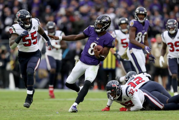 Lamar Jackson - Lamar Jackson Vs Texans - 2500x1667 Wallpaper - Teahub.io