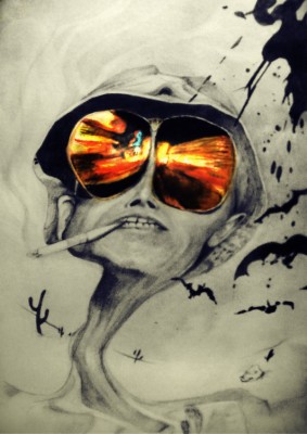 Poster Fear And Loathing In Las Vegas 595x850 Wallpaper Teahub Io