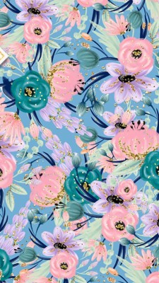 Iphone Pastel Floral Wallpaper Hd 640x1136 Wallpaper Teahub Io