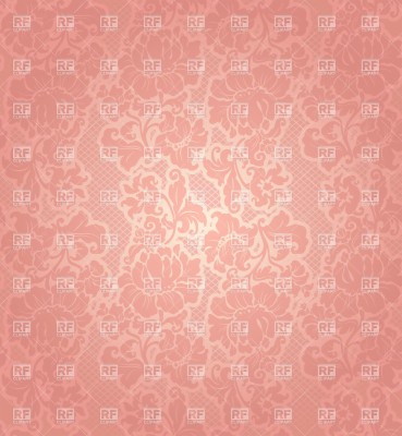 Pink Victorian Floral Wallpaper Vector Image Vector - Pink Background ...