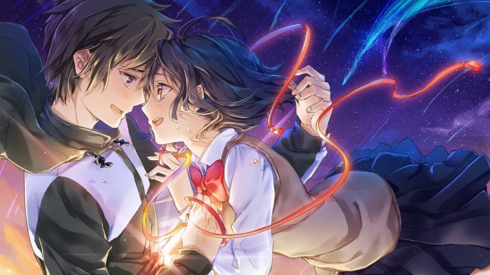 Taki And Mitsuha Married - 3780x2126 Wallpaper - teahub.io