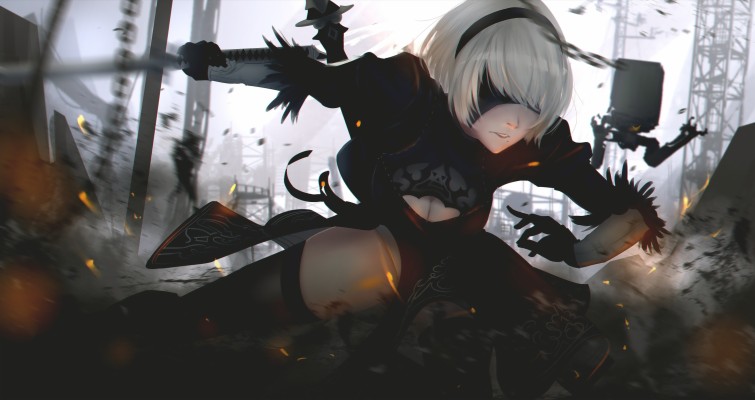 Download Nier Automata Wallpaper Violin - Teahub.io