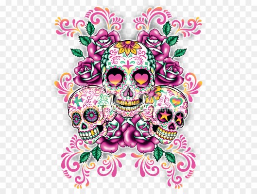 Candy Skull Wallpaper B&m - 1000x1000 Wallpaper - teahub.io