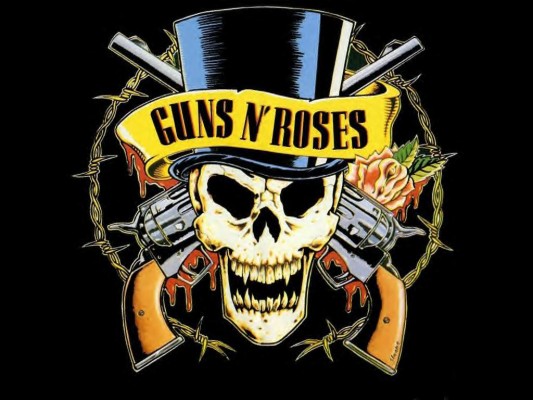 Guns N - Guns N Roses Old Logo - 1024x768 Wallpaper - teahub.io