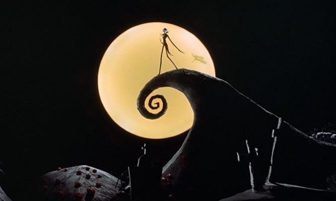 Nightmare Before Christmas Jack On The Hill - 1000x600 Wallpaper ...