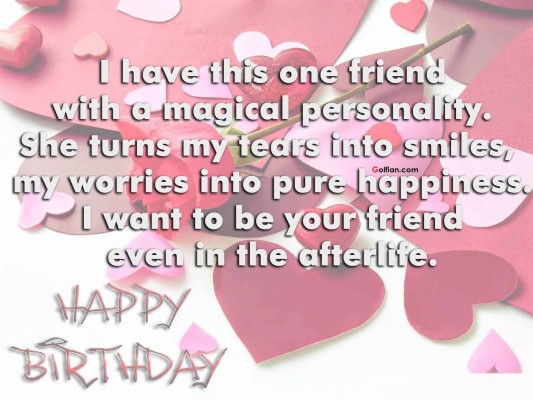 60 Wonderful Best Friend Birthday Quotes Nice Birthday - Quote For Best ...