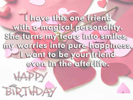 60 Wonderful Best Friend Birthday Quotes Nice Birthday - Quote For Best 