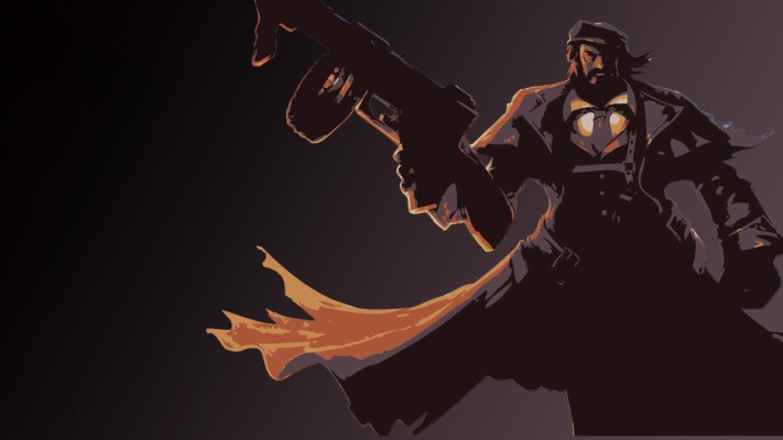 Mafia Graves Minimalistic Wallpaper - Graves Fan Art - 1920x1080