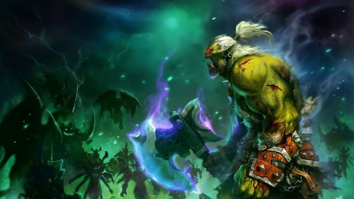 1920x1080, World Of Warcraft Warrior Orc Live Wallpaper - Broxigar The Red  - 1920x1080 Wallpaper 