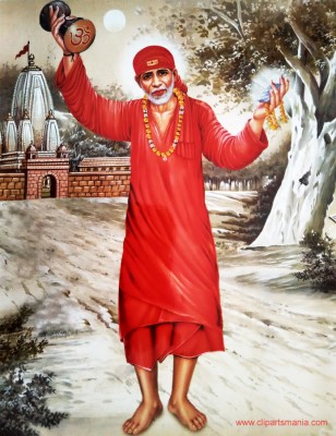 Sai Baba Standing Images Hd - 695x900 Wallpaper - teahub.io