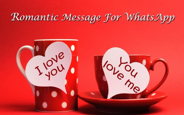 how to talk with boyfriend in romantic way on whatsapp