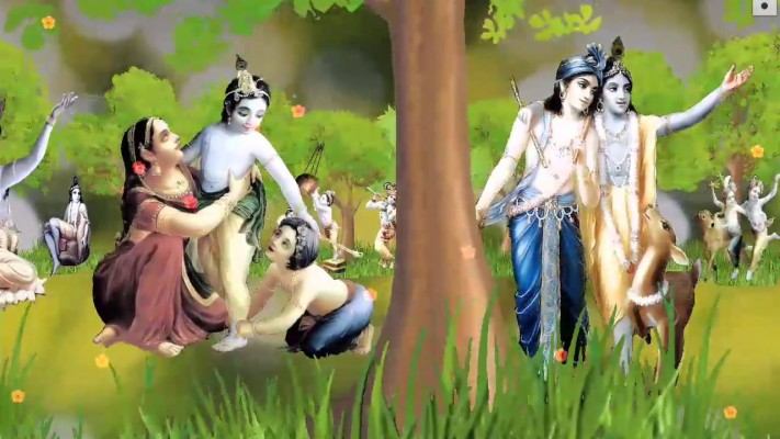 Krishna And Balaram - 1280x720 Wallpaper 