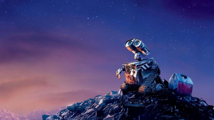 Wall E Looking At Stars Wqhd 1440p Wallpaper Wall E Looking At Stars 2560x1440 Wallpaper Teahub Io