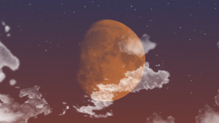 Moon, Stars - Outer Space - 1000x563 Wallpaper - teahub.io