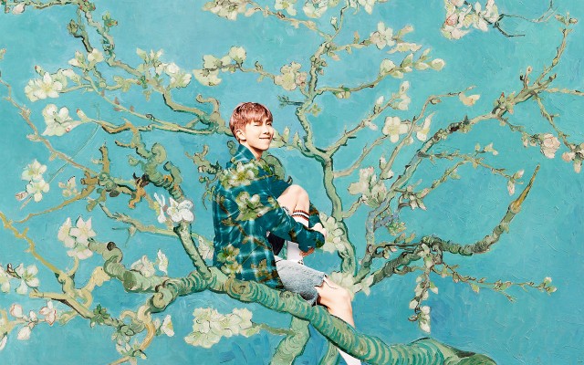 30548 Van Gogh Bn Wallcoverings - Original Almond Blossoms Van Gogh -  800x800 Wallpaper 