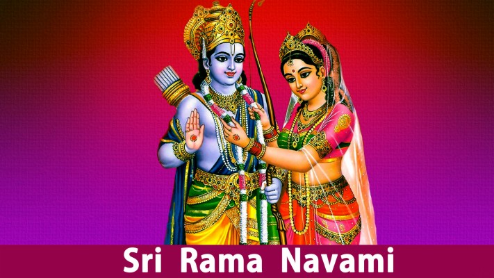 Ram Navami Hd Wallpaper - Ram And Sita - 1920x1080 Wallpaper 