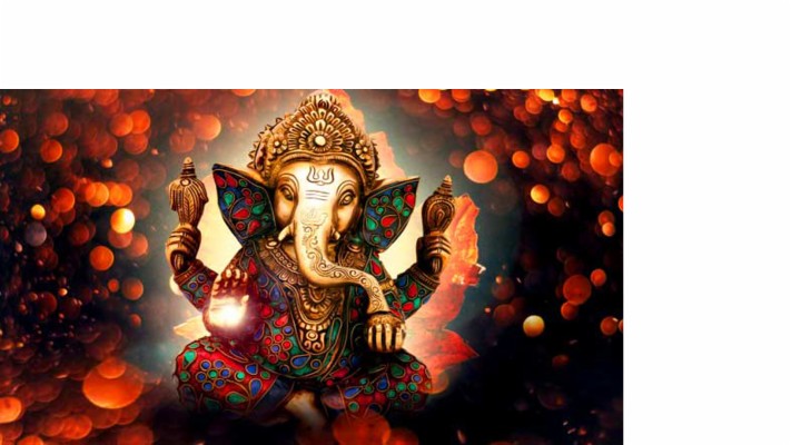God Ganesh Hd Wallpaper - Ganesha Hd Desktop God - 1366x768 Wallpaper