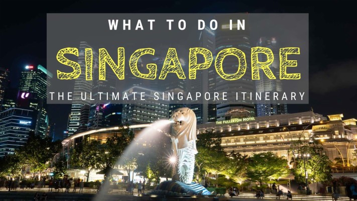 What To Do In Singapore A 3 Day Singapore Itinerary - Fountain ...