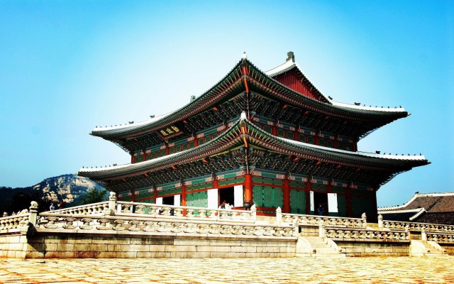 Palace Seoul South Korea Wallpapers - Gyeongbokgung - 2560x1600 ...