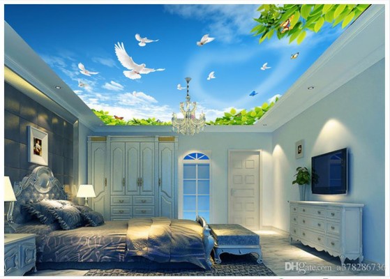 ceiling wallpaper price in india