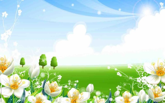 Flower Background Design For Powerpoint - 1440x900 Wallpaper 