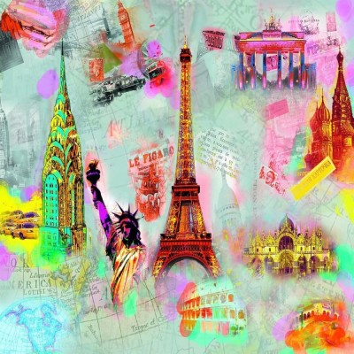 World Mural - 1000x1000 Wallpaper - teahub.io