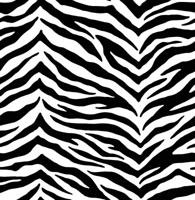 Black And White Zebra Print Wallpaper - Animal Print Motif - 1757x1800 ...