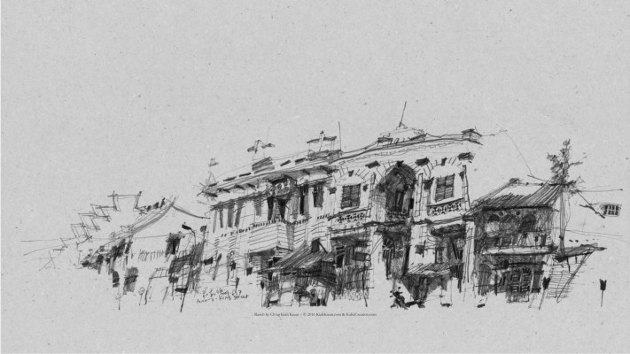 Penang Sketches - 1921x1080 Wallpaper - teahub.io