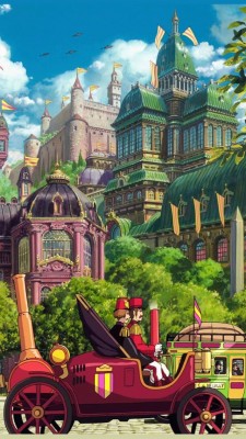 Ghibli Anime And Howl S Moving Castle Image Howl S Moving Castle Iphone 500x992 Wallpaper Teahub Io