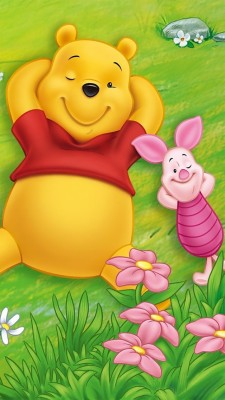 Winnie The Pooh And Piglet Background - 640x1136 Wallpaper - teahub.io