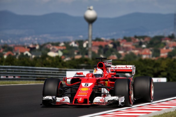 Formula 1 2017 Hungarian Gp Sebastian Vettel 5184x3456 Wallpaper