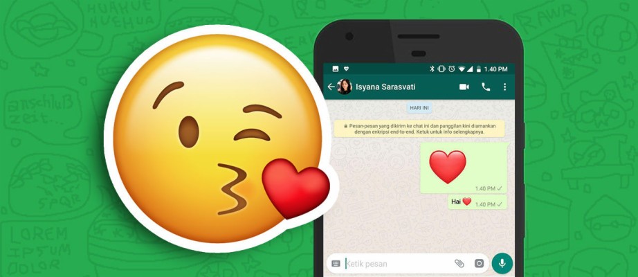 Bikin emoji whatsapp