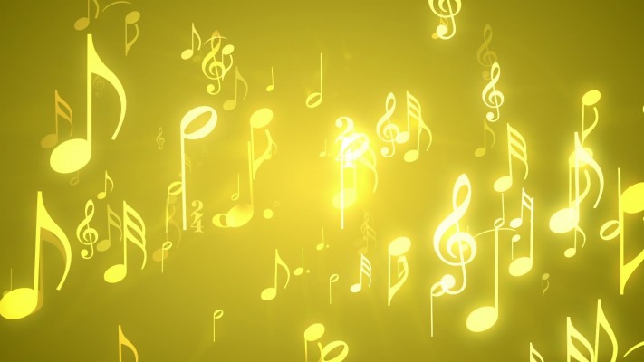 Black Music Wallpaper - Music Notes With Black Background - 1500x1500 ...