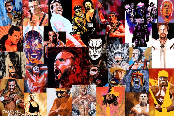 Wwe Artwork - 3594x2398 Wallpaper - teahub.io