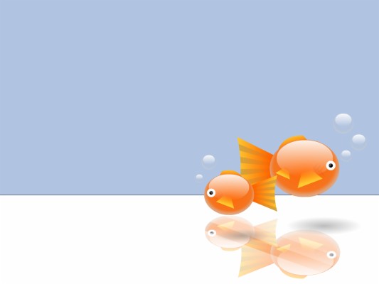 Very Angry Fish - Fishes Background For Powerpoint - 1400x1050 ...