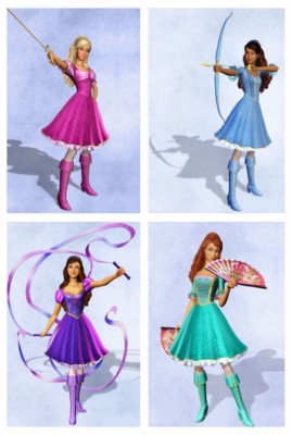 Barbie And The Three Musketeers Costume - 977x1452 Wallpaper - teahub.io