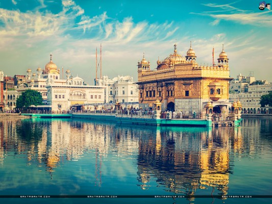 Golden Temple Night View - 1024x768 Wallpaper - teahub.io