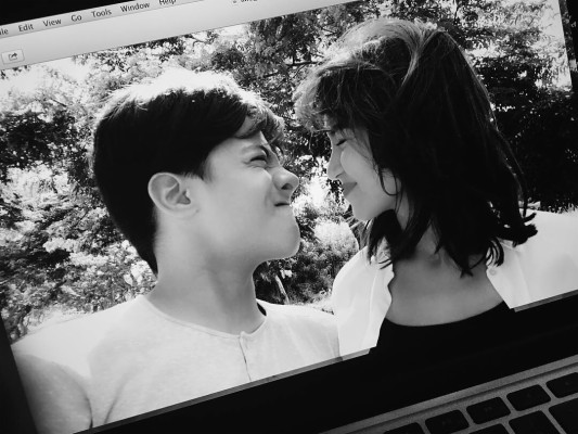 Pbqfma9yhd8z - Black And White Kathniel - 1080x810 Wallpaper - teahub.io