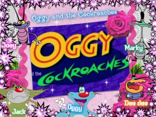 Oggy Cockroach Cartoon - 1366x768 Wallpaper 