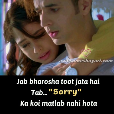 Sorry Shayari For Bf - 768x768 Wallpaper - teahub.io