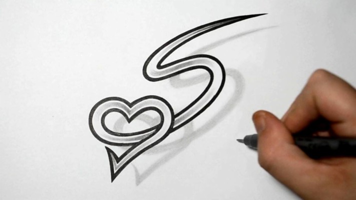 S Letter Design Tattoo 1000x996 Wallpaper Teahub Io