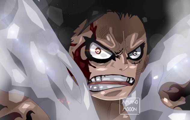 Luffy Snake Man Face  - HD Wallpaper