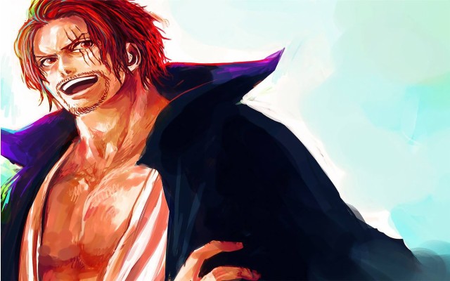 Red Haired Pirates Shanks Le Roux Crew Member One Piece ...